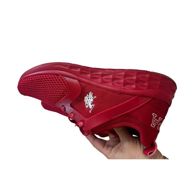 U.S. Polo Association Womens red casual sneaker shoes size 9 - Picture 3 of 6